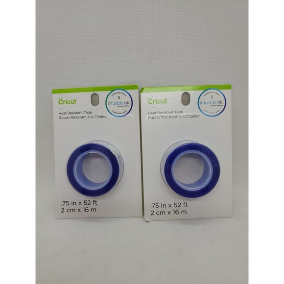 Cricut HEAT RESISTANT TAPE .75" x 52' ( 2 Packs) - Picture 1 of 3